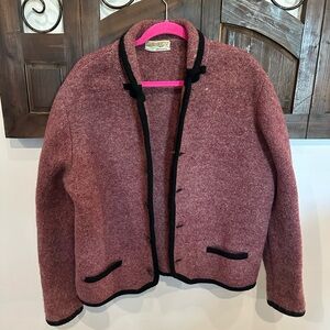 Vintage Geiger Tyrol Austrian Wool Jacket | Made in Austria | M